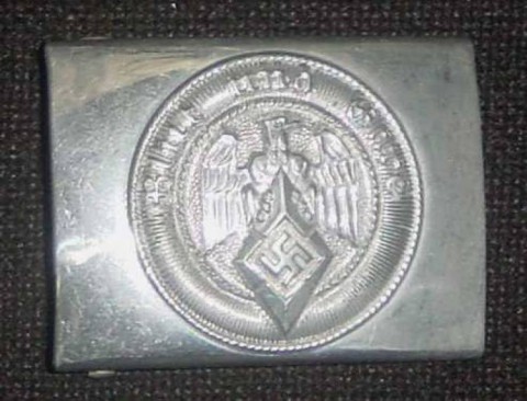 I - MILITARIA STORICA - FIBBIE E CINTURONI (FC) - FIBBIA  HJ  All.