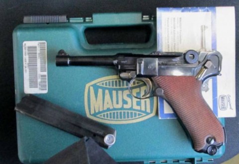 E - ARMI ATTIVE -  - LUGER P.08  MAUSER COMMEMORATIVA