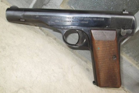 F - ARMI DISATTIVATE - PISTOLE (P) - PISTOLA BROWNING M.1910/22 con WaA