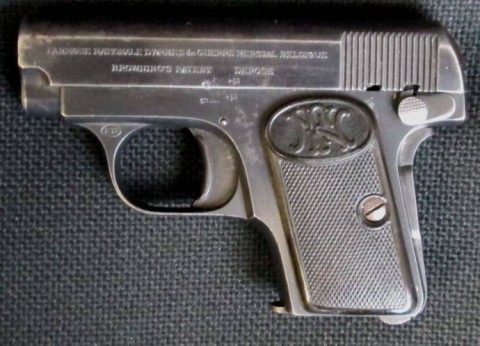 F - ARMI DISATTIVATE -  - PISTOLA BROWNING M.1906  Cal. 6,35