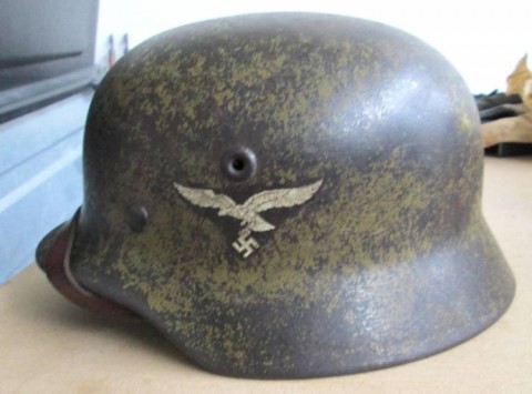 I - MILITARIA STORICA - ELMETTI (E) - ELMETTO M.40  LW MIM. FD MONOFREGIO