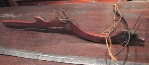 C - ARMI ANTICHE - ARMI DA BOTTA  (BO) - BALESTRA A PALLOTTOLA  SEC.XVII