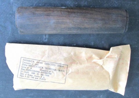 H - ACCESSORI - CALCIATURE (CA) - COPRICANNA ANTERIORE GARAND T.2  .308	