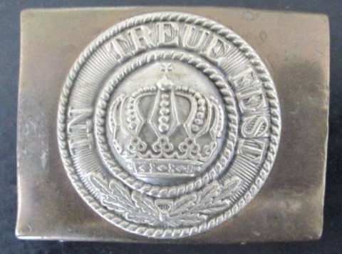 I - MILITARIA STORICA - FIBBIE E CINTURONI (FC) - FIBBIA  Bayern  �In Treue Fest�  Mod. 1895