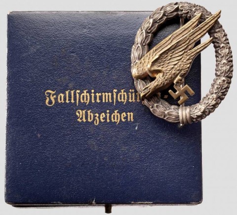 I - MILITARIA STORICA -  - DISTINTIVO LW  FJ + SCATOLA