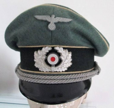 I - MILITARIA STORICA - COPRICAPI (C) - HEER  SCHIRMUTZE  UFF. FANTERIA