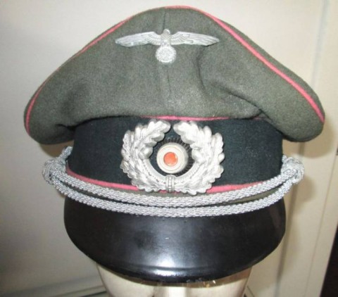 I - MILITARIA STORICA -  - HEER   SCHIRMUTZE  UFF. PANZERTRUPPE