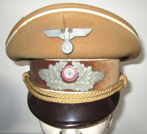 I - MILITARIA STORICA - COPRICAPI (C) - NSDAP  DIENSTMUTZE KREISLEITUNG LEITER
