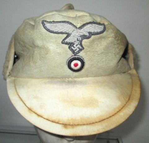 I - MILITARIA STORICA -  - LW    WINTERFELLMUTZE  MONTONE