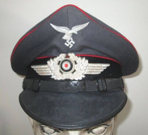 I - MILITARIA STORICA - COPRICAPI (C) - LW    SCHIRMUTZE  SOTT. FLAKARTILLERIE