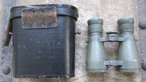 I - MILITARIA STORICA -  - KM  I GM  Fernglas 08  +  CUSTODIA