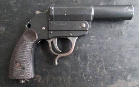 F - ARMI DISATTIVATE - PISTOLE (P) - PISTOLA LANCIARAZZI WALTHER Mod.34  ac.41