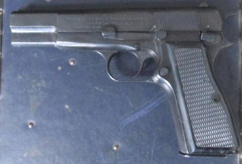 F - ARMI DISATTIVATE -  - PISTOLA BROWNING  Mod. HP.35 (P.35) con WaA