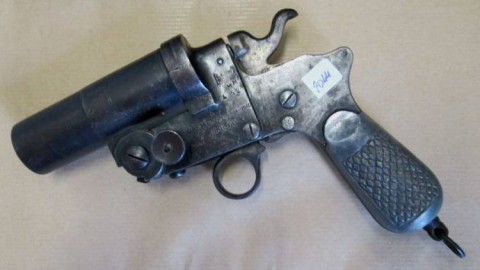 E - ARMI ATTIVE -  - LANCIARAZZI MOD.00 ANNO 1940