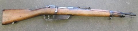 E - ARMI ATTIVE - FUCILI (F) - MOSCHETTO CARCANO MOD. 91/24 TS