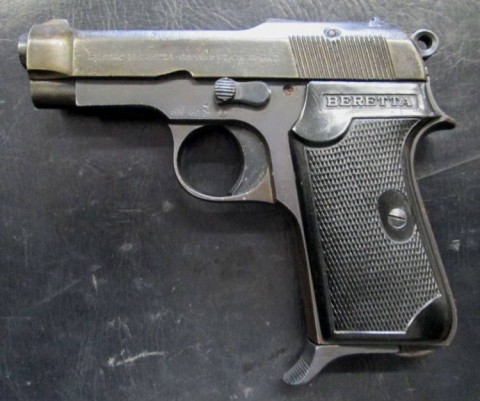 F - ARMI DISATTIVATE -  - PISTOLA  BERETTA M.35  Cal. 7,65 Br.  1954