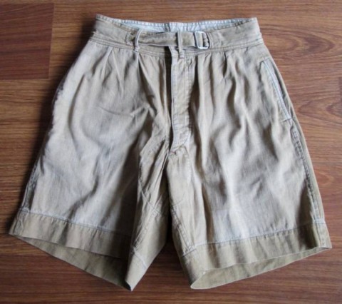 I - MILITARIA STORICA -  - LW-FJ  DAK  PANTALONI CORTI COTONE