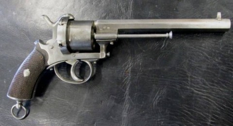 C - ARMI ANTICHE -  - REVOLVER A SPILLO   Sec. XIX