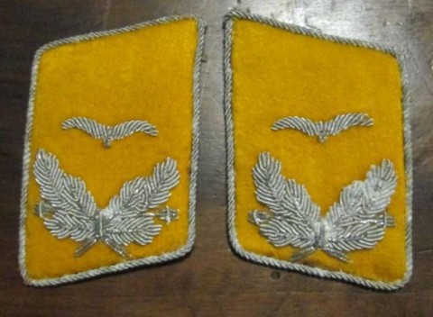 I - MILITARIA STORICA - DECORAZIONI (D) - MOSTRINE  LW � FJ/Volo Uff.