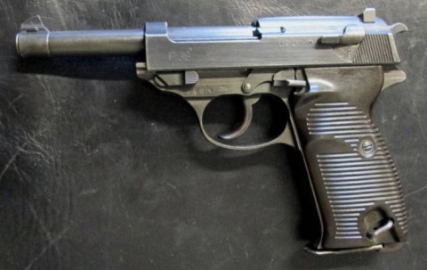 F - ARMI DISATTIVATE -  - PISTOLA  P.38  byf 44  scarr.