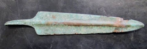 C - ARMI ANTICHE -  - LAMA DI PUGNALE IN BRONZO  LURISTAN  SEC.XII-IX B.C.