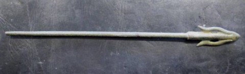 C - ARMI ANTICHE -  - PUNTA DI FRECCIA IN BRONZO  CINA  SEC.II B.C.