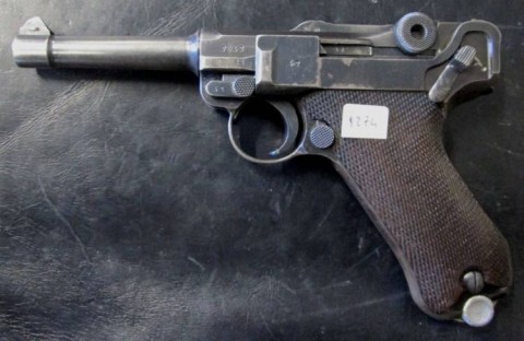 E - ARMI ATTIVE -  - PISTOLA  LUGER  P.08  S/42  1938	