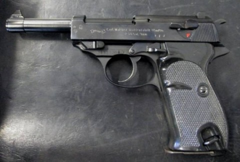 E - ARMI ATTIVE -  - PISTOLA WALTHER P.38 �ULM� < 1945  Cal. 9x21