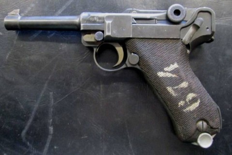 F - ARMI DISATTIVATE -  - PISTOLA  LUGER P.08  DWM  1918-1920