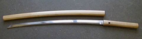 C - ARMI ANTICHE -  - KATANA  (Shinto = �6/700)    Sugu-Ha   mu/Mei   Shira-saya