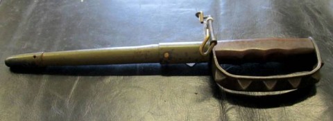 D - ARMI BIANCHE -  - PUGNALE TRANCH-KNIFE US M.1817-I