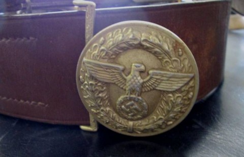 I - MILITARIA STORICA -  - NSDAP    CINTURONE  UFF. + SPALLACCIO