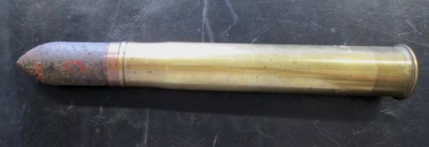 F - ARMI DISATTIVATE -  - WH  PROIETTILE  PAK.35  3,7 x 24,9 cm. 