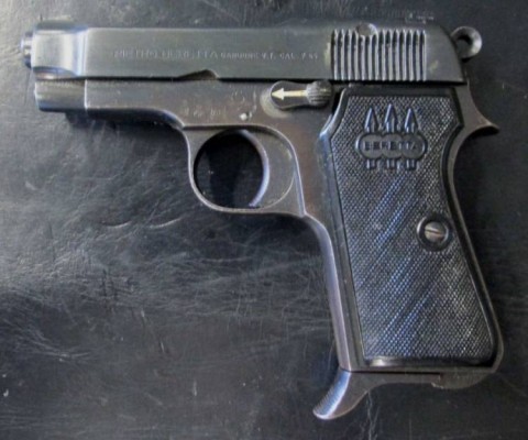 F - ARMI DISATTIVATE -  - PISTOLA  BERETTA M.35	 Cal. 7,65 Br.  < 1945
