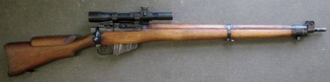 F - ARMI DISATTIVATE -  - FUCILE  ENFIELD N�4 MKI* (T)  1944  SNIPER