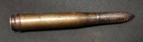 F - ARMI DISATTIVATE - GRANATE-PROIETTILI (GP) - PROIETTILE  FLAK.38  20 x 138 mm. Perforante