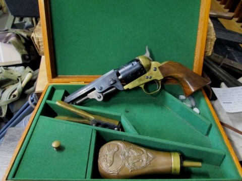 F - ARMI DISATTIVATE -  - PISTOLA  COLT NAVY Mod. 1851   Cal. 36	(REPLICA � DISATTIVATA)