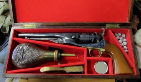 F - ARMI DISATTIVATE - PISTOLE (P) - PISTOLA COLT ARMY Mod. 1860  Cal. 44  (REPLICA)