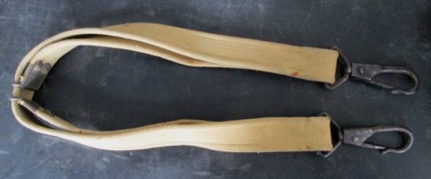 I - MILITARIA STORICA - EQUIPAGGIAMENTO (EQ) - GB  CINGHIA  BREN MKI/II/III  CANAPA  A  2 GANCI