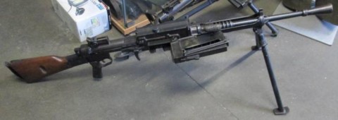 F - ARMI DISATTIVATE -  - MITRAGLIATRICE  BREDA 30  scarr.