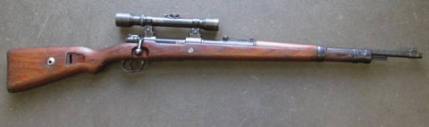 F - ARMI DISATTIVATE -  - MAUSER K.98K  Sniper con Zf.39 (2)  scarr.