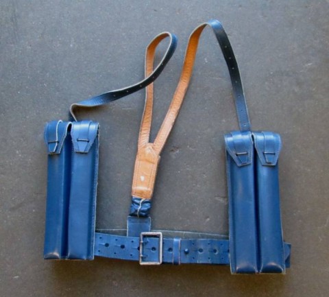 I - MILITARIA STORICA -  - 429019	VAM  PORTACARICARORI MAB + SPALLACCI + CINTURONE