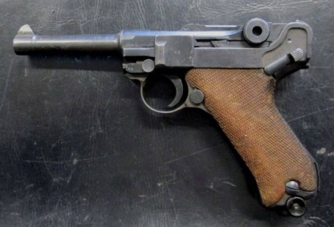 F - ARMI DISATTIVATE -  - PISTOLA  LUGER P.08  byf  1941	 scarr.