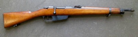 F - ARMI DISATTIVATE - FUCILI (F) - CARCANO �91/28 TS  (2) scarr.