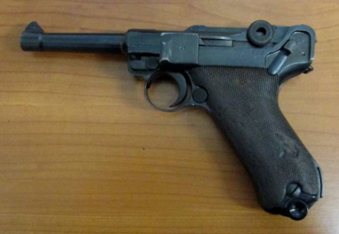 F - ARMI DISATTIVATE -  - PISTOLA  LUGER P.08  �byf  41� (2)  scarr.