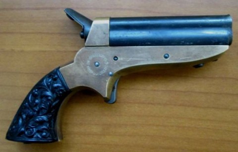 F - ARMI DISATTIVATE - PISTOLE (P) - PISTOLA SHARPS 4 CANNE Cal. 22  (UBERTI)	-1-