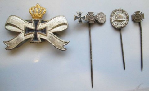 I - MILITARIA STORICA - DECORAZIONI (D) - N� 4 MINIATURE DECORAZIONI I GM