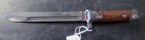 D - ARMI BIANCHE -  - BAIONETTA CARCANO �91/38 Pieghevole II Tipo (1) s/Fodero