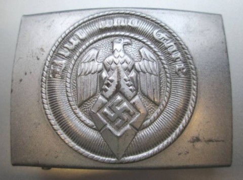 I - MILITARIA STORICA - FIBBIE E CINTURONI (FC) - FIBBIA  HJ    Ferro Verniciato  �RZM  M4/24�