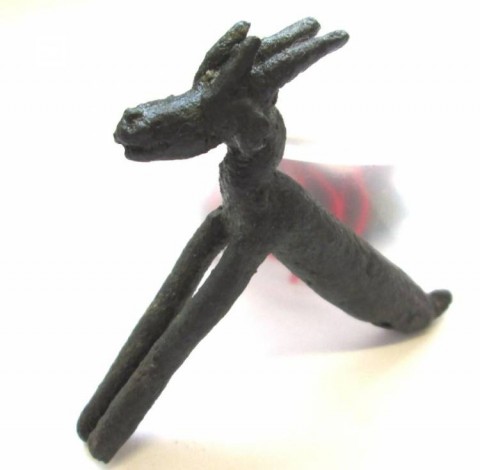 B - ARCHEOLOGIA -  - Piccola  Scultura Greca Zoomorfa (Capro)  �  VII sec. a.C. (216)